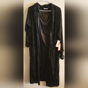 Ladies' Dex Sequinned Duster Size 3XL